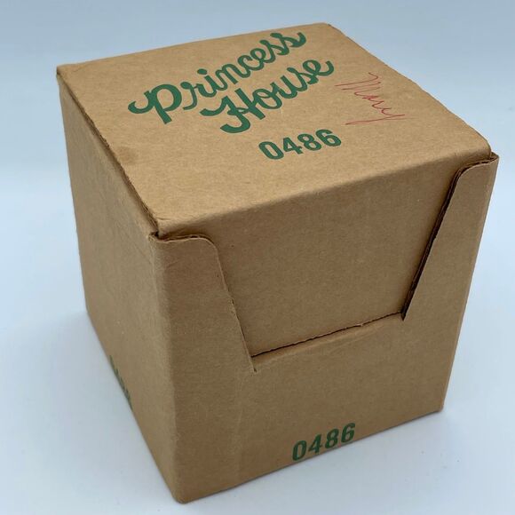 BNIB Princess House Bubble Glass 0486 Vintage Candle Holders Clear Glass Crystal - Picture 9 of 9